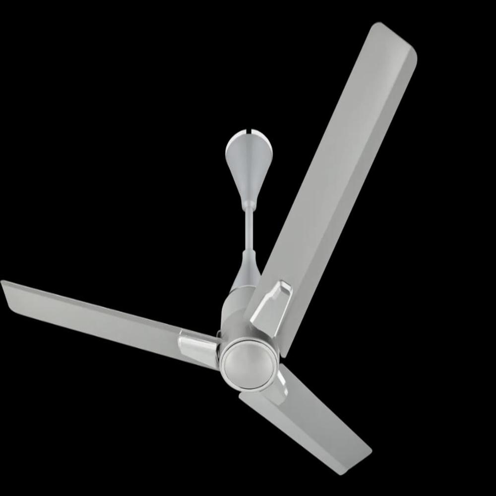 KUHL ARCTIS A1 1200MM BLDC FAN - Aerodynamic Aluminium Blade, Silver & Gold Finish | 3 Blades, Remote Operated, 5 Star Rating, 29W Power