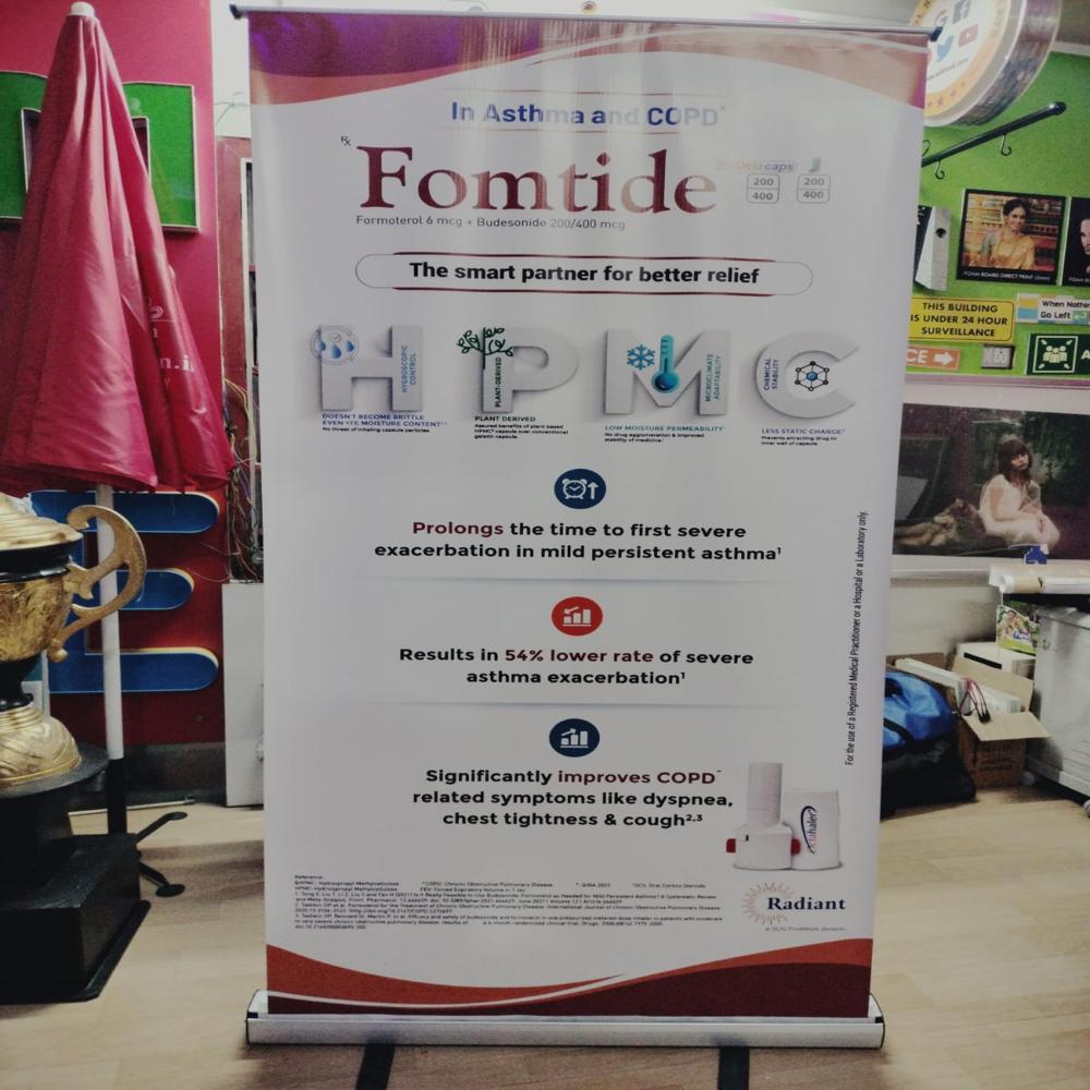 Colorfull Standee - Application: Outdoor