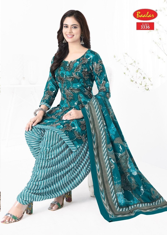 Baalar Zaara Patiyala Vol-33  Dress Material