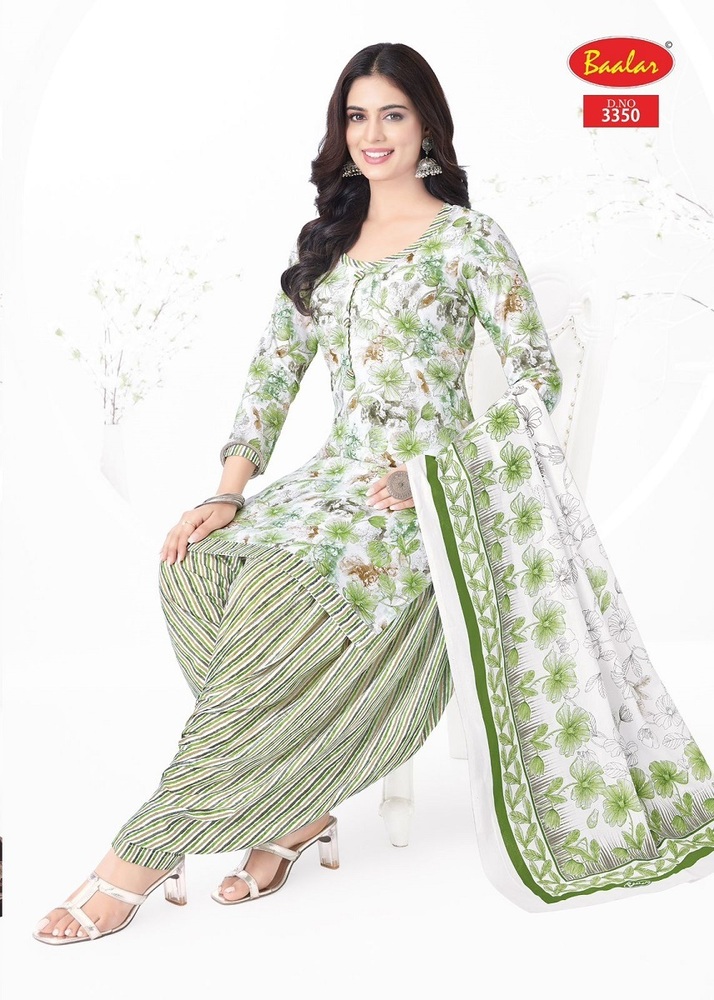 Baalar Zaara Patiyala Vol-33  Dress Material