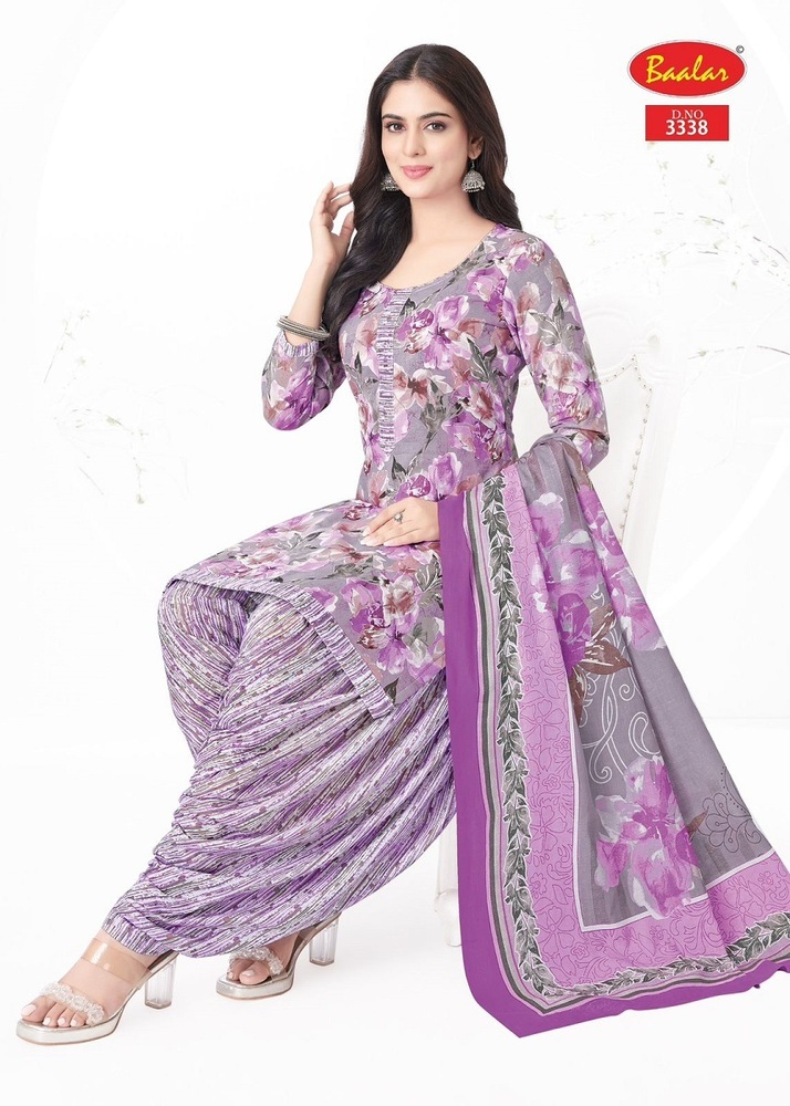 Baalar Zaara Patiyala Vol-33  Dress Material