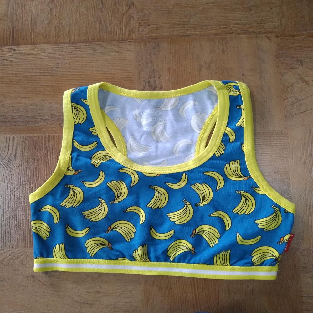 Girls Crop Top - Cotton, Size S, Multicolor | Classic Design, Knitted And Printed Pattern, Washable For Easy Maintenance