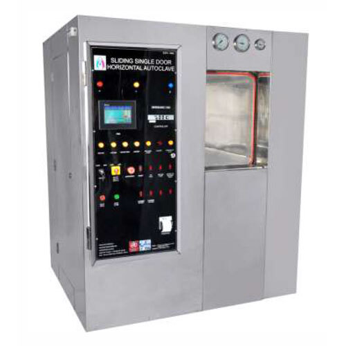 Hitkn-108A Sliding Door Autoclave - Color: Multicolour