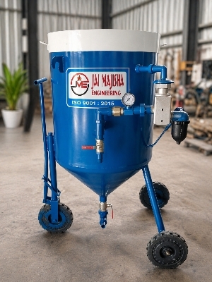 Portable Shot Blasting Machine - Capacity: 500 Pcs/Hr