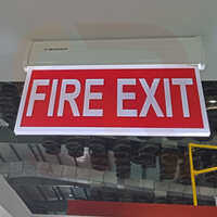Single Side Emergency Exit Light