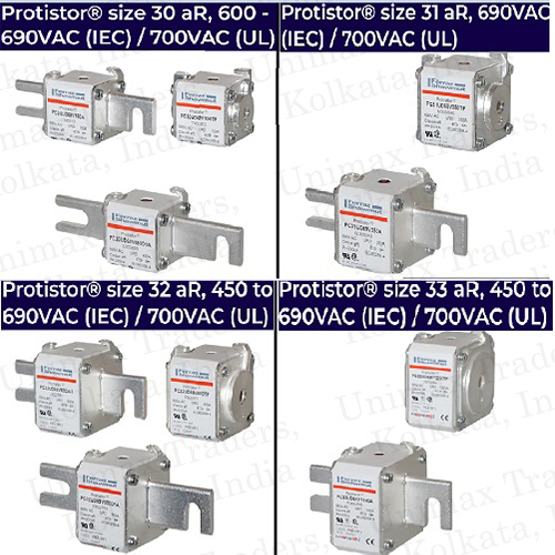 Ferraz Shawmut Mersen Semiconductor Fuse Protistor 690vac