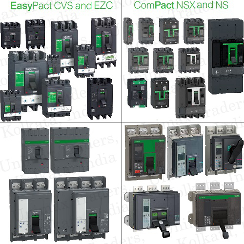 Schneider Electric Mccb Compact Nsx Compact Ns Easypact Cvs Easypact Ezc