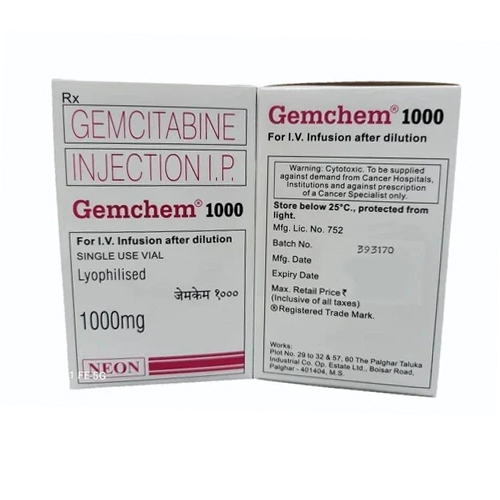 1000Mg Gemcitabine Injection Ip - Dosage Form: Liquid