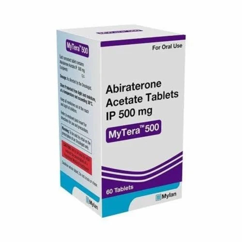 500Mg Abiraterone Acetate Tablets Ip - Dosage Form: Capsule