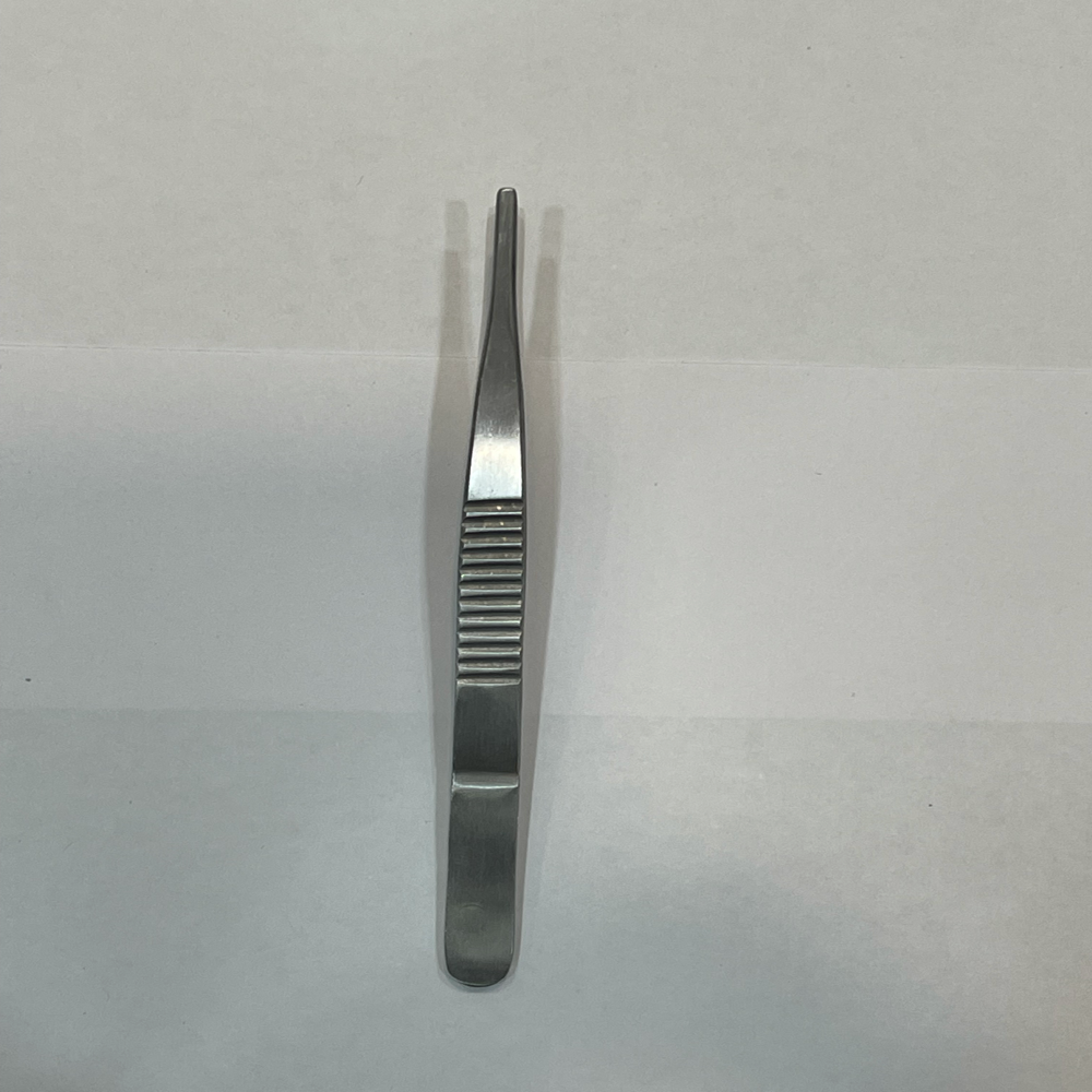 Simple Forceps Straight 8 Inch - Stainless Steel, 8 Inch Length | Durable, Reliable, Comfortable Design With High Strength And Work Hardening Properties