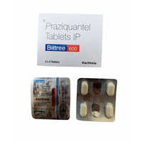 600mg Praziquantel Tablets IP
