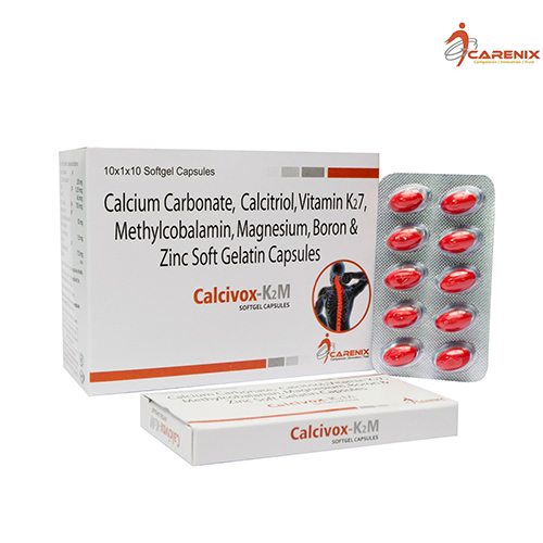CALCIVOX-K2M Softgel Capsules