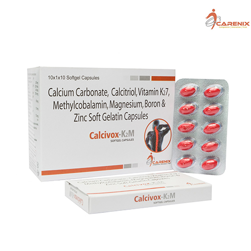 CALCIVOX-K2M Softgel Capsules