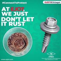 Ejot Self Drilling Screws - Color: Gray