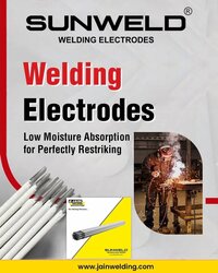 Sunweld E6013 Welding Electrode - Color: Silver