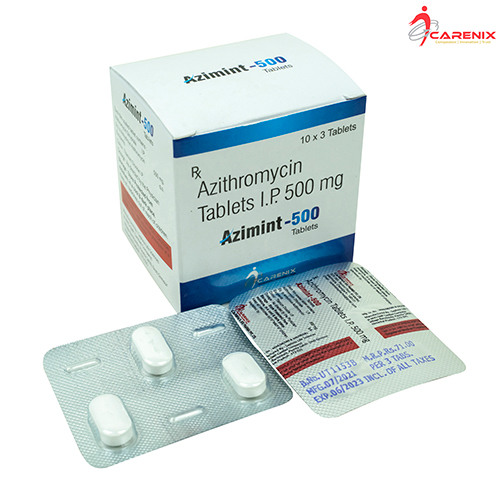 Azimint-500 Tablets - Drug Type: General Medicines