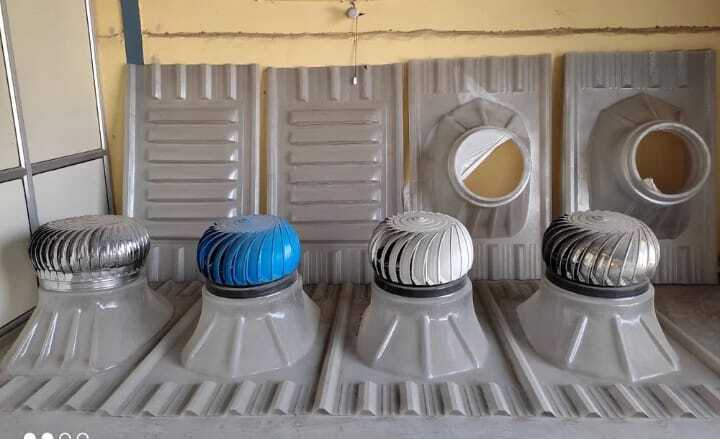 Turbo Air Ventilators - Color: Silver