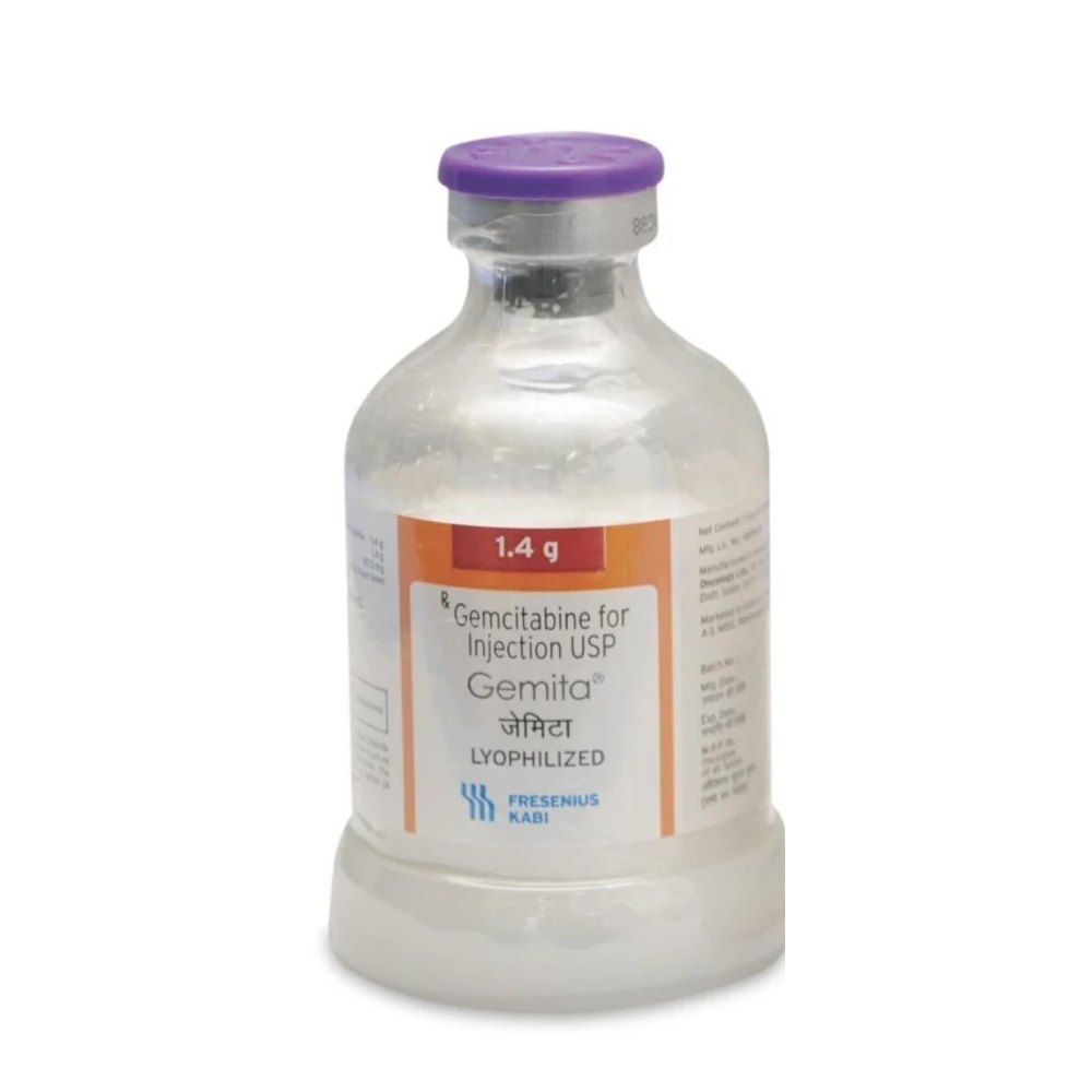 Gemita Gemcitabine 1.4gm Injection - Origin: India
