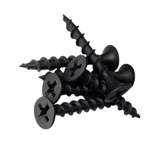 Ug Carbon Steel Drywall Screw - Color: Black