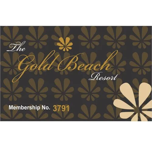 Membership Loyalty Card - Color: Multicolor