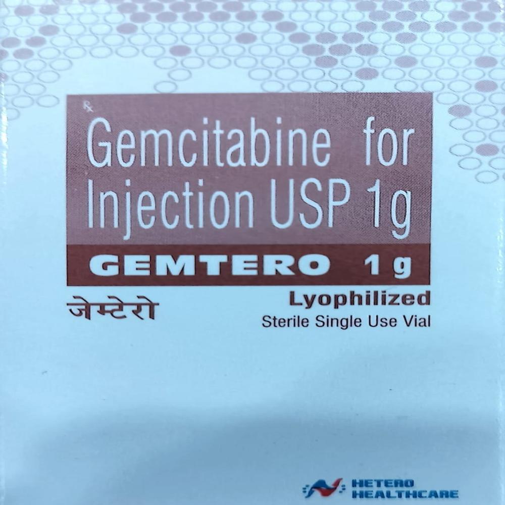 Gemtero Gemcitabine 1gm Injection
