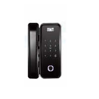 GL 300 Fingerprint Glass Door Lock