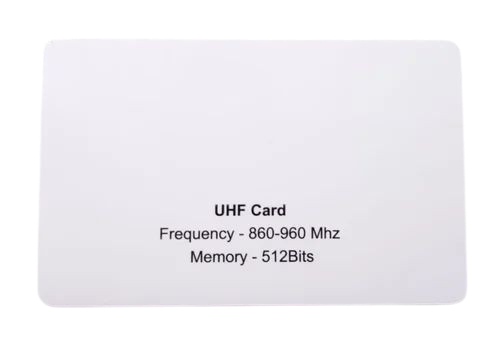 Rfid Uhf Cards - Color: White
