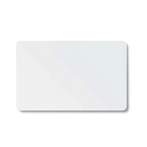 White Plastic ID Card