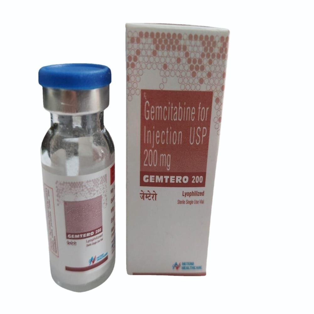 Gemtero Gemcitabine 200mg Injection