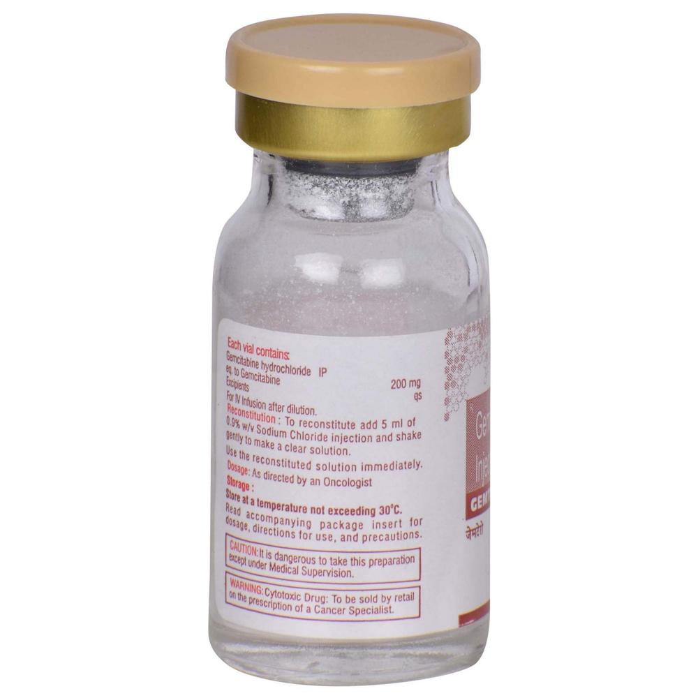 Gemtero Gemcitabine 200mg Injection