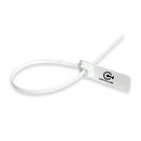 Conticare Plastic Pull-tight Seal With Metal Insert - Color: White