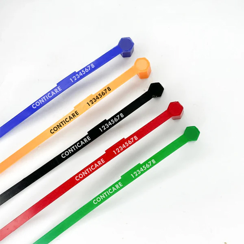 Conticare Plastic Strap Seal With Fixed Length - Color: Multi Color
