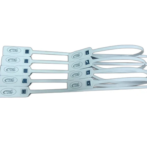 Plastic Seal Tag - Color: White