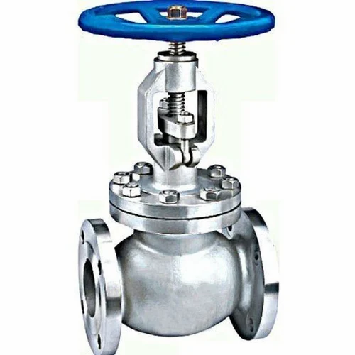 Industrial Globe Valves - Color: Silver