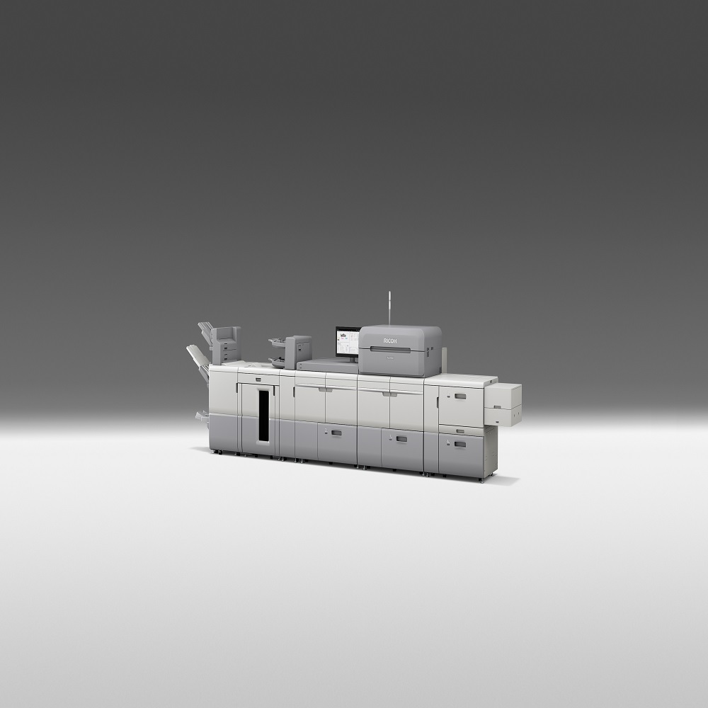 Ricoh Pro C9500 Color Digital Print Production System - Metal, Standard Size, 135 Ppm Output Speed | Automatic Color Adjustment, Gloss Control Feature, 18,100-sheet Max Input