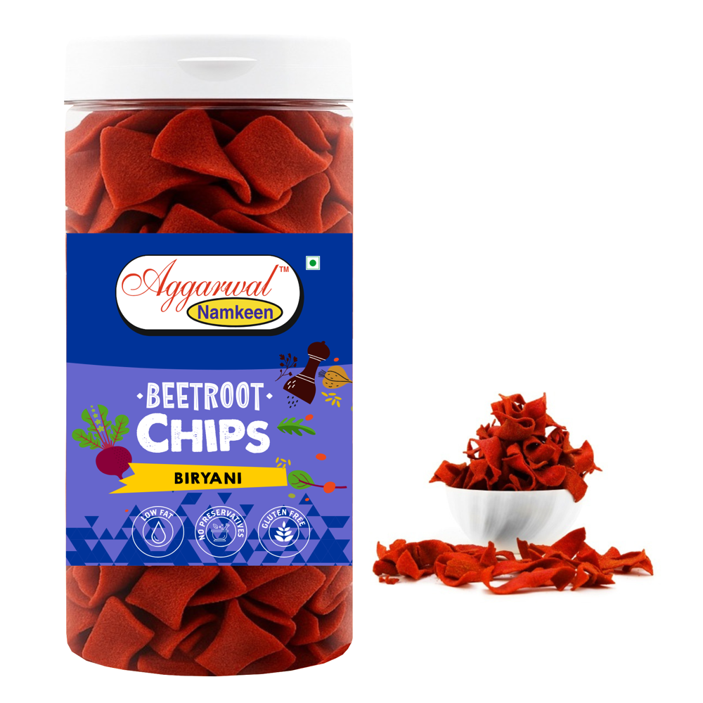 Beetroot Biryani Chips - Feature: Healthy Snack