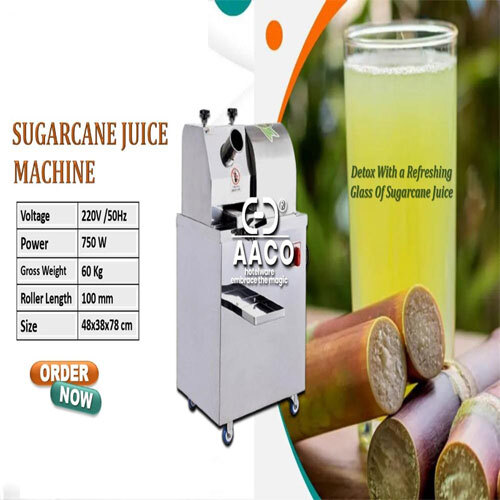 Sugarcane Juice Machine - Features: Good Quality