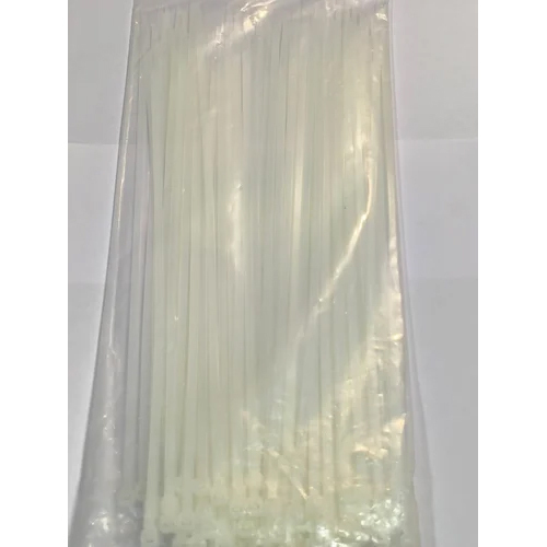 150mm Nylon Cable Tie - Color: White
