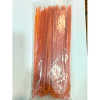 200x3.6mm Orange Nylon Cable Tie