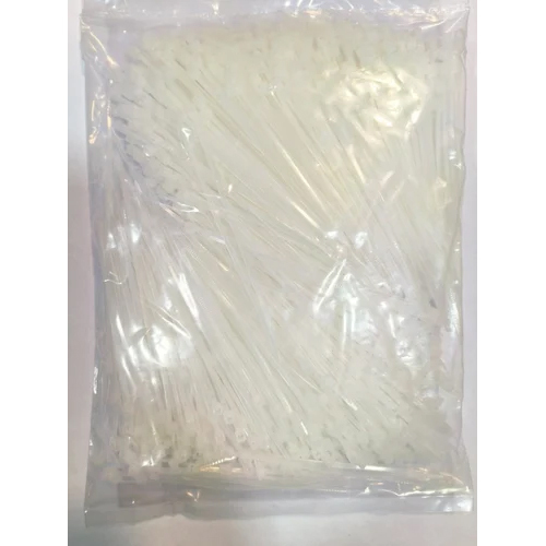 100 x1.8mm White Nylon Cable Tie