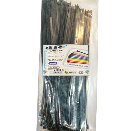 200 x2.5mm Black Nylon Cable Tie 200 x2.5mm Black Nylon Cable Tie