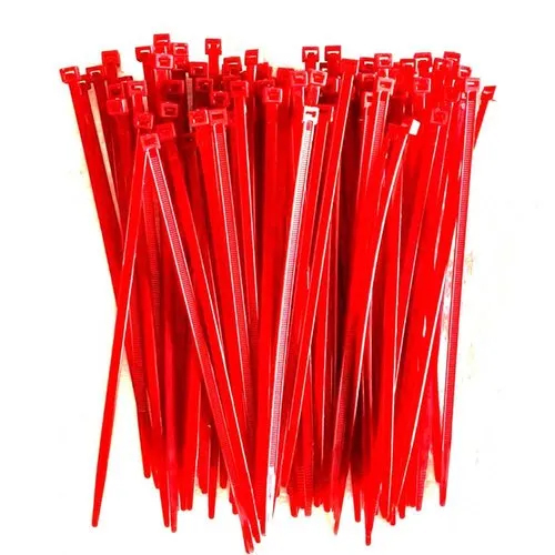 160mm Red Nylon Cable Tie