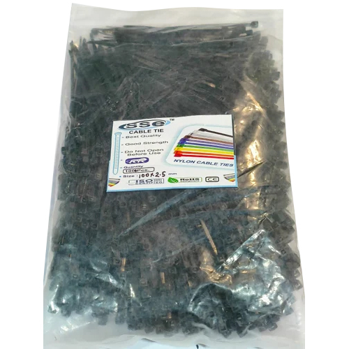 Nylon Cable Tie - Color: Black