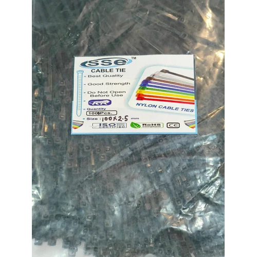 Nylon Cable Tie - Color: Black