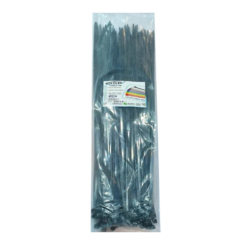350x4.8mm Black Nylon Cable Tie
