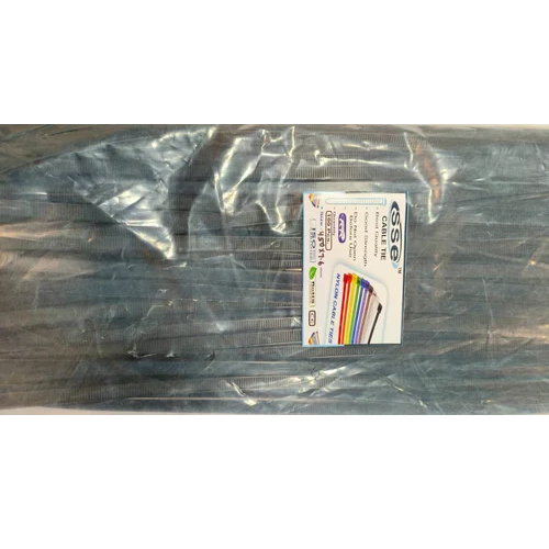 150Mm Nylon Wire Ties - Color: Black