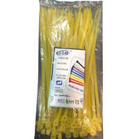 Yellow Plastic Cable Tie