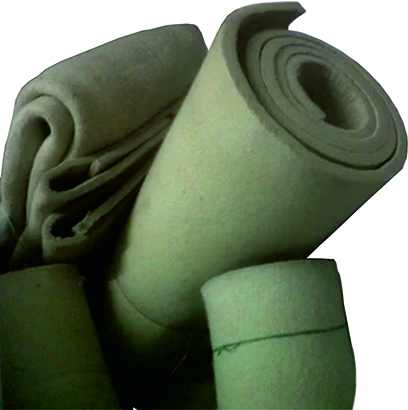 Woolen Felt - Color: White