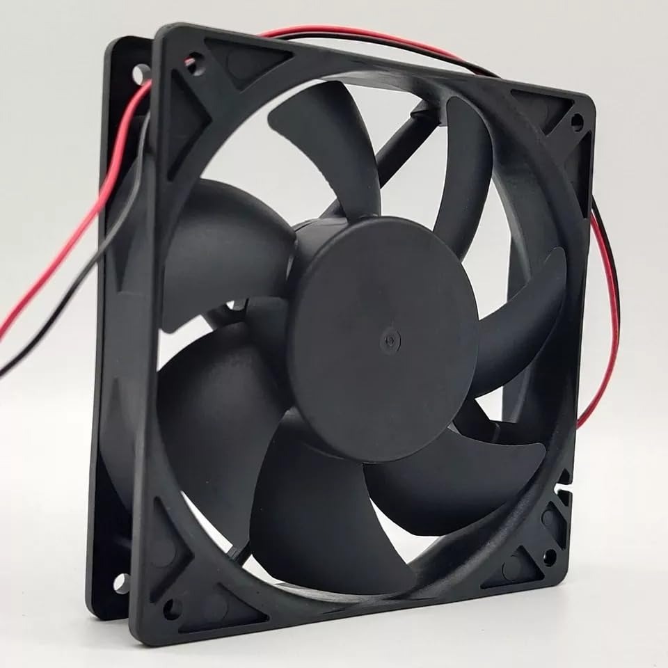 SUNON PMD2412PTB3-A Axial Fan 24V-6.7W DC Brushless Air Cooling Fan 3600 RPM 120 * 120 * 25mm 2Wire