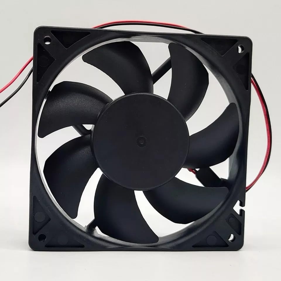 SUNON PMD2412PTB3-A Axial Fan 24V-6.7W DC Brushless Air Cooling Fan 3600 RPM 120 * 120 * 25mm 2Wire